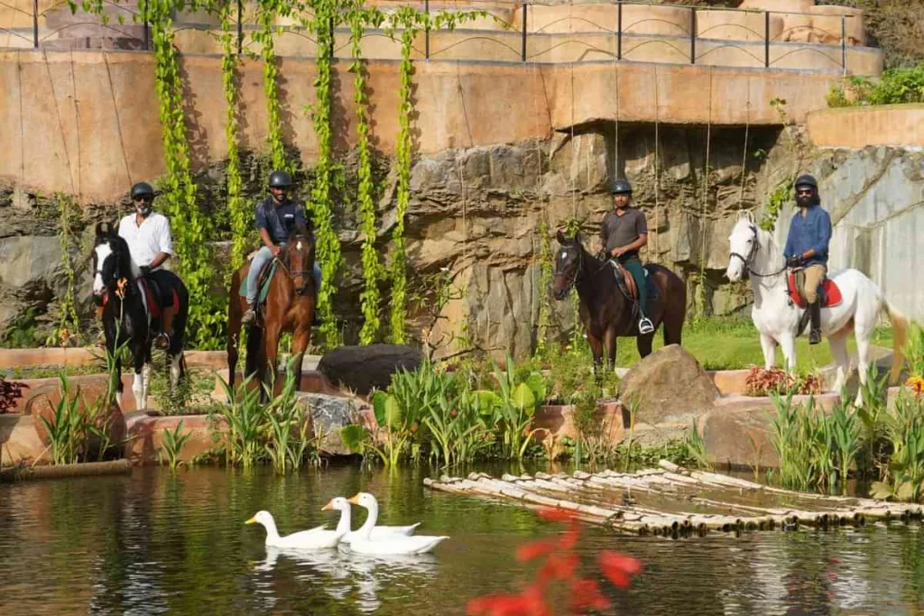 Horse Riding Activities at Agro Resorts