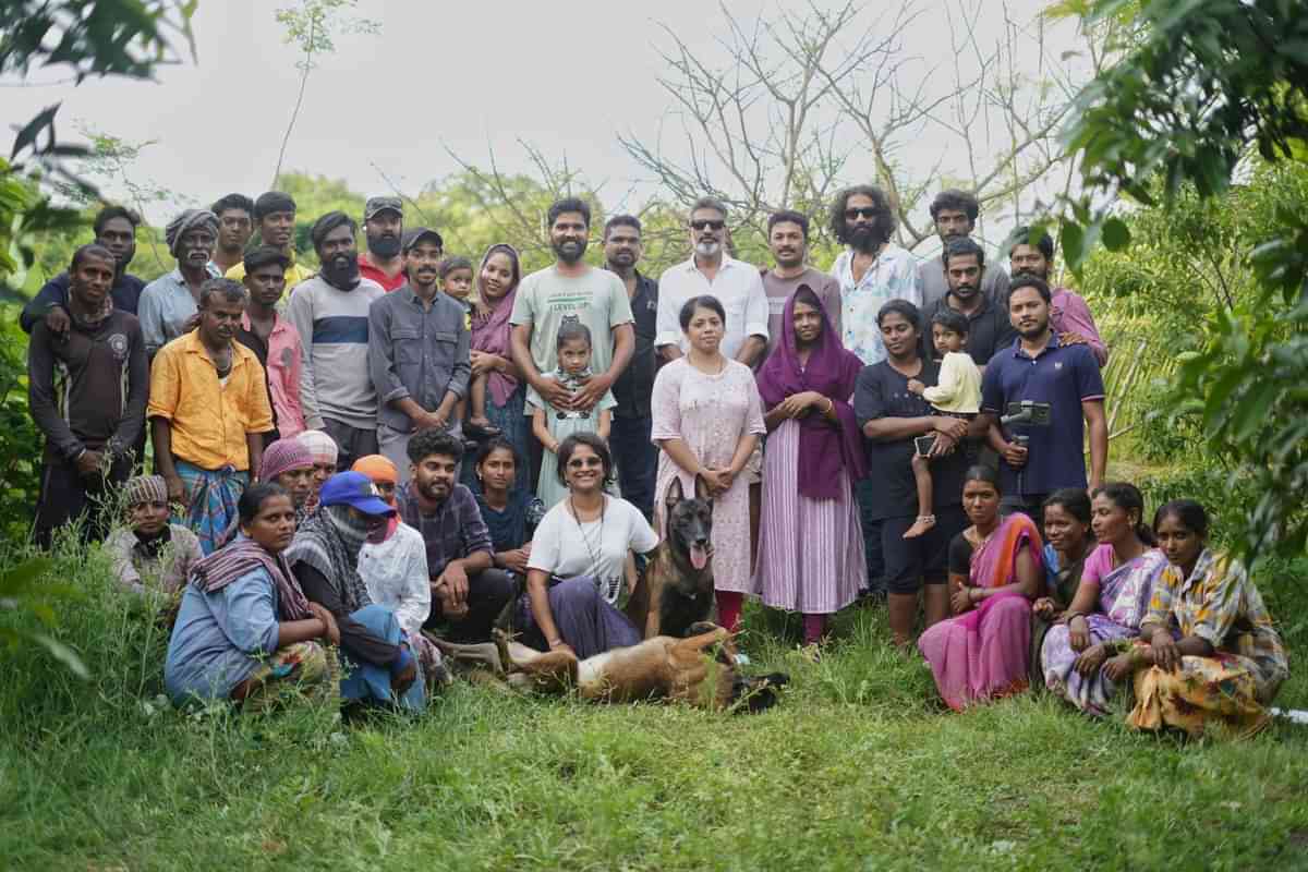 Gardening Group Photo at managed farmland